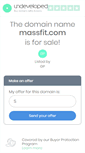 Mobile Screenshot of massfit.com